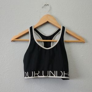3/$20🖤 Under Armour Black Sports Bra Wirefree
